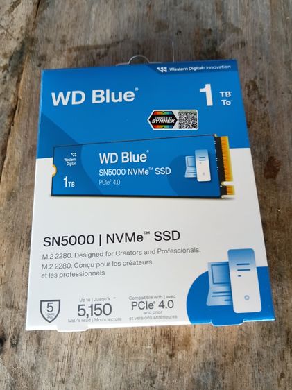 1 TB WD Blue SN5000 PCIe 4x4 NVMe M.2 2280 ของใหม่ยังไม่ใช้งาน ราคาแบ่งบัน รูปที่ 5