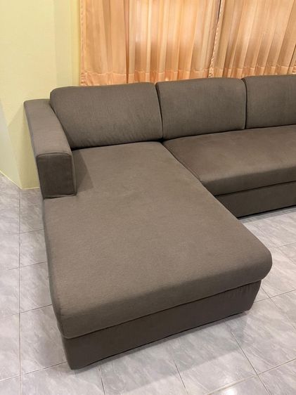 ขายโซฟาเข้ามุม L-Shape สีเทา สภาพดี แยก 2 ชิ้น รูปที่ 2