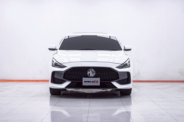 MG MG5 2022 1.5 X Sedan เบนซิน ไม่ติดแก๊ส เกียร์อัตโนมัติ ขาว รูปที่ 4