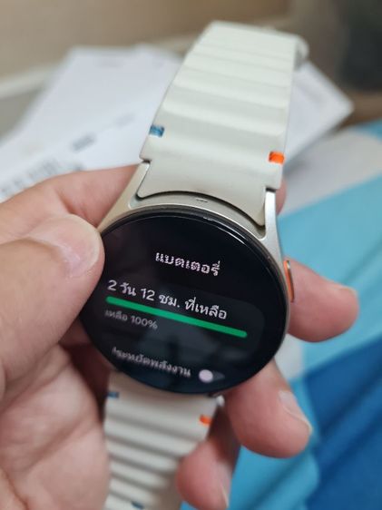 Samsung watch7 40mm. สีขาว แบตดีปกติ  รูปที่ 2