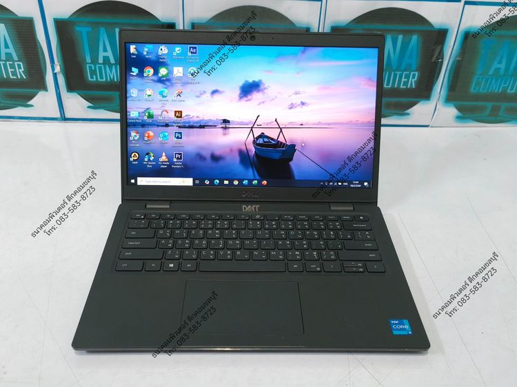โน๊ตบุคทำงานมือสอง DELL Intel I5-1135G7 Ram8GB SSD250GB รูปที่ 2