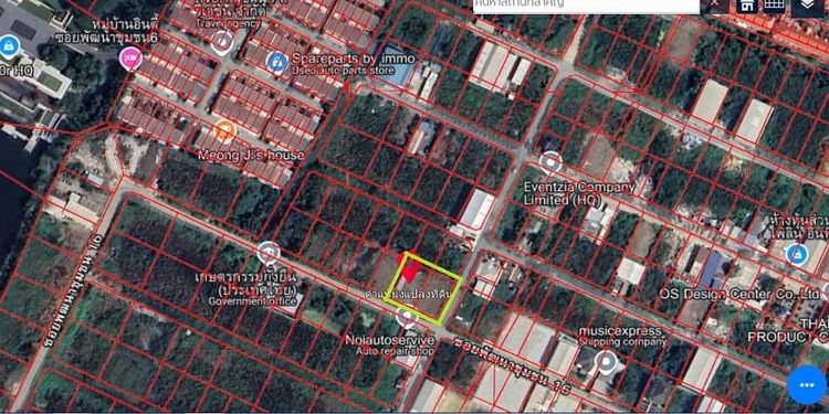 ขายที่ดินศรีด่าน 22 ถ.ศรีนครินทร์ ถมแล้ว 200 ตร.ว. แปลงหัวมุม ผังส้ม รูปที่ 4