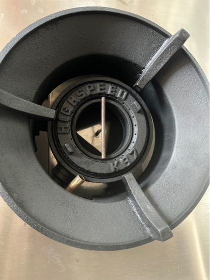 เตาแก๊ส2หัว มีร่องน้ำก็อกน้ำเกรด304หัวเตาKB7  รูปที่ 7