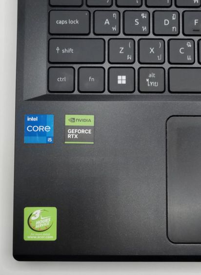 Acer Nitro V 15 ANV15-51-5857 Intel Core i5-13420H NVIDIA GeForce RTX 4060 ประกันศูนย์ รูปที่ 4