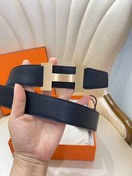 เข็มขัด Hermes 38mm H Buckle สภาพสวย ไซส์ 100 รูปที่ 4