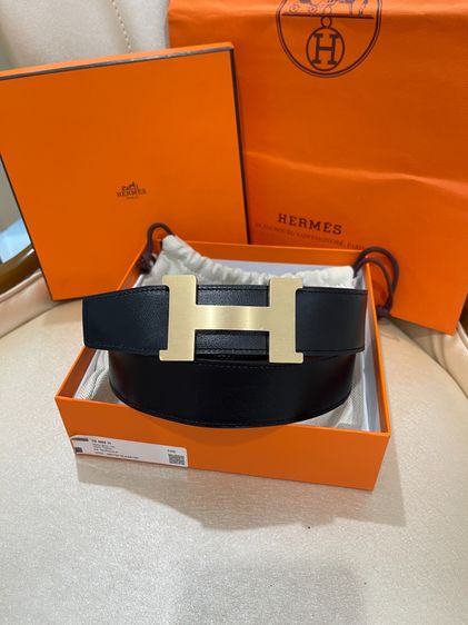 เข็มขัด Hermes 38mm H Buckle สภาพสวย ไซส์ 100