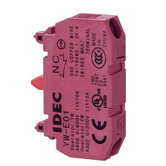 Contact Block Idec YW-E01 รูปที่ 4