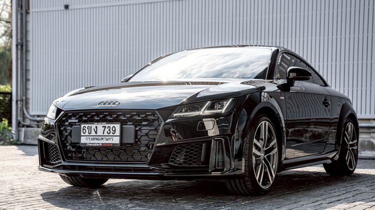 Audi Audi TT 2024 2.0 TFSI Quattro S Line 4WD Sedan เบนซิน ไม่ติดแก๊ส เกียร์อัตโนมัติ ดำ รูปที่ 3