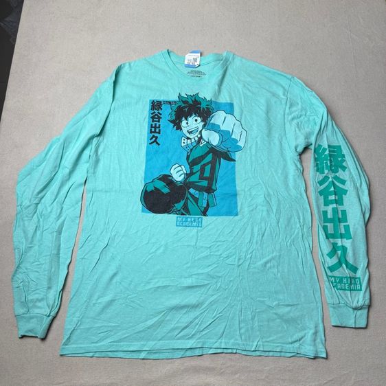 เสื้อยืดแขนยาว My Hero Academia Size L รูปที่ 2