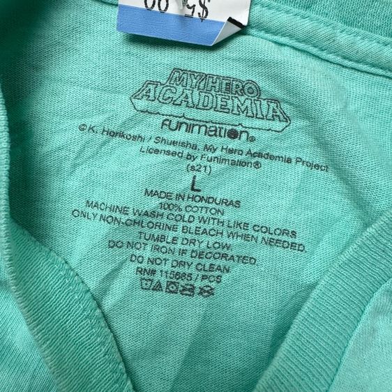 เสื้อยืดแขนยาว My Hero Academia Size L รูปที่ 6