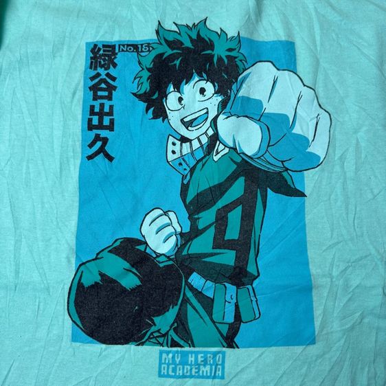 เสื้อยืดแขนยาว My Hero Academia Size L รูปที่ 3