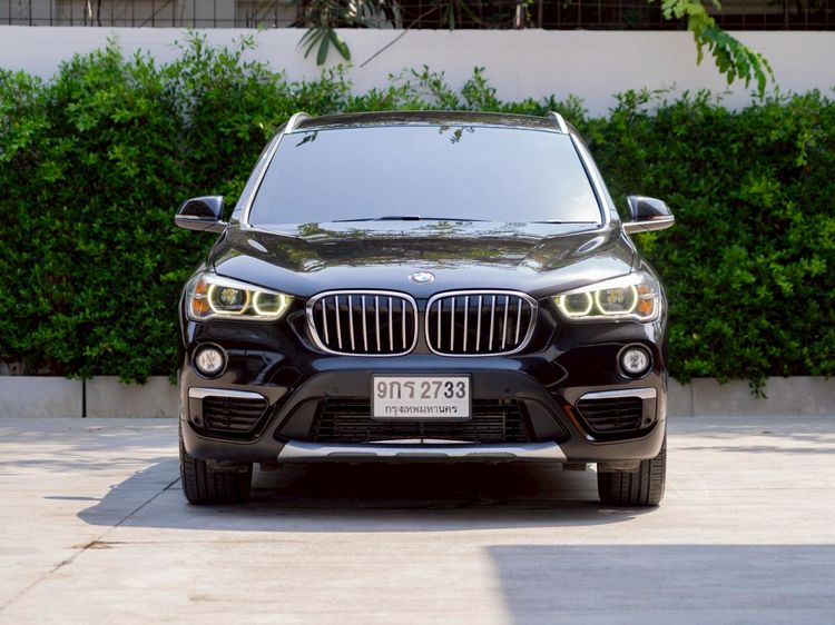 BMW X1 2020 2.0 sDrive18d xLine Utility-car ดีเซล ไม่ติดแก๊ส เกียร์อัตโนมัติ ดำ รูปที่ 2