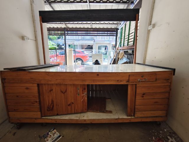 เคาท์เตอร์ไม้ เคาท์เตอร์ขายของ