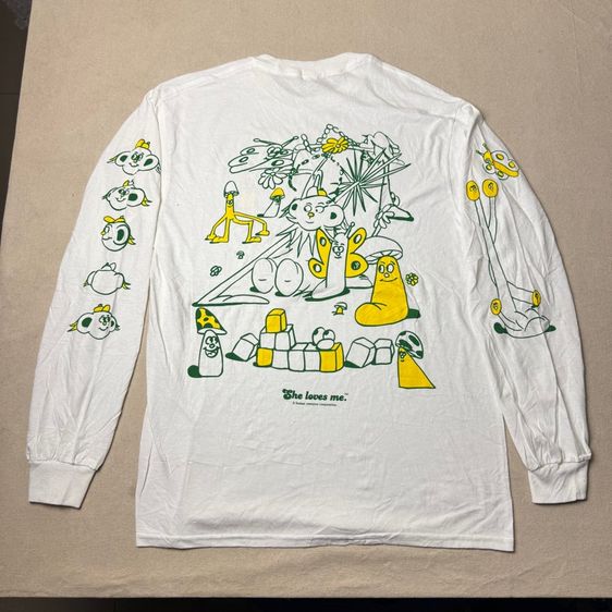 เสื้อยืดแขนยาว SLM Size M รูปที่ 2