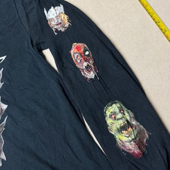 เสื้อยืดแขนยาว Marvel​ Size M รูปที่ 6