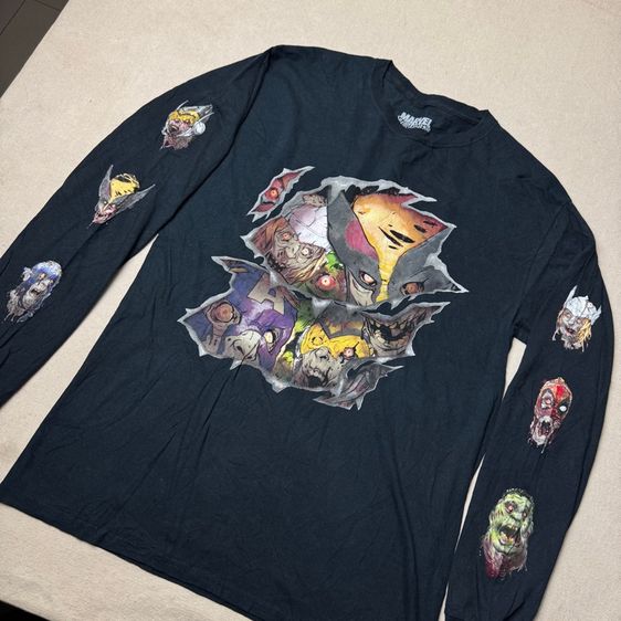 เสื้อยืดแขนยาว Marvel​ Size M รูปที่ 2
