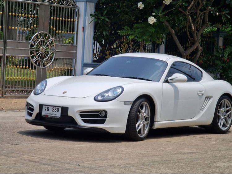 รถ Porsche Cayman 2.9 PDK สี ขาว