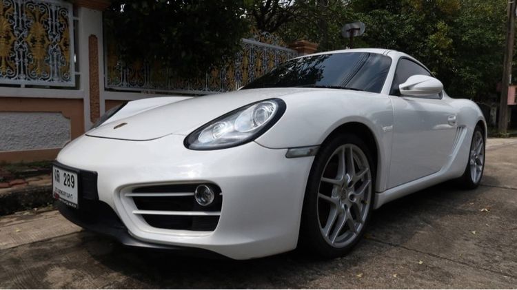 Porsche Cayman 2010 2.9 PDK Sedan เบนซิน เกียร์อัตโนมัติ ขาว รูปที่ 3