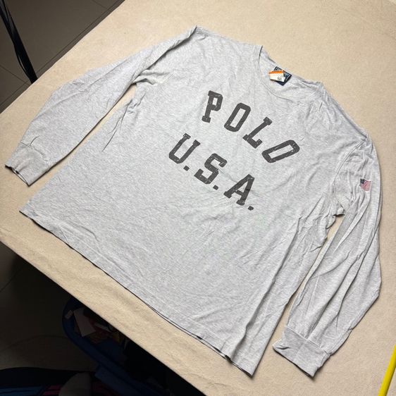 เสื้อยืดแขนยาว Polo Sport​ by RL Ralph Lauren Size M​ รูปที่ 5