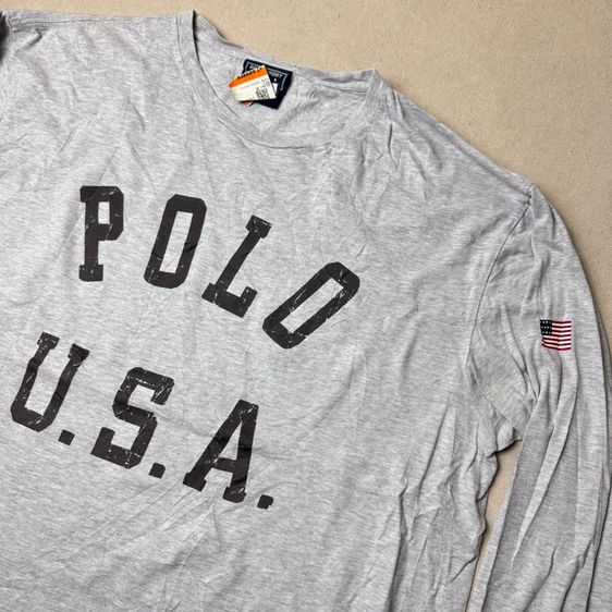 เสื้อยืดแขนยาว Polo Sport​ by RL Ralph Lauren Size M​ รูปที่ 3