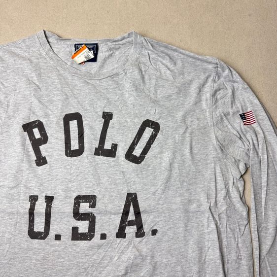 เสื้อยืดแขนยาว Polo Sport​ by RL Ralph Lauren Size M​ รูปที่ 2
