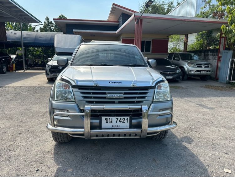 Isuzu D-MAX 2005 2.5 Hi-Lander Pickup ดีเซล ไม่ติดแก๊ส เกียร์ธรรมดา เทา รูปที่ 2