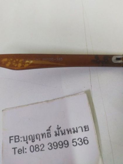 แว่นตา Rayban ขนาด 48 20-145 เลนส์ สายตาสั้น 150 เอาไปตัดใส่เลนส์ใหม่ได้เลยครับ รูปที่ 5
