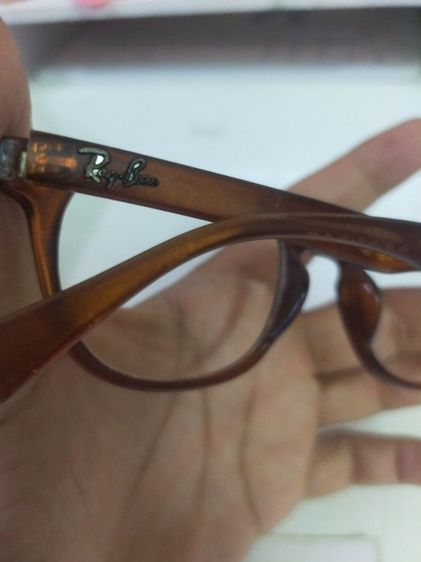 แว่นตา Rayban ขนาด 48 20-145 เลนส์ สายตาสั้น 150 เอาไปตัดใส่เลนส์ใหม่ได้เลยครับ รูปที่ 3