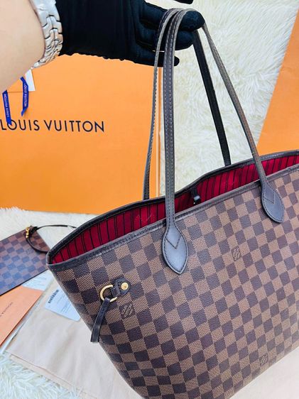 กระเป๋า LV Neverfull MM Damier DC20 สภาพใช้งาน รูปที่ 2