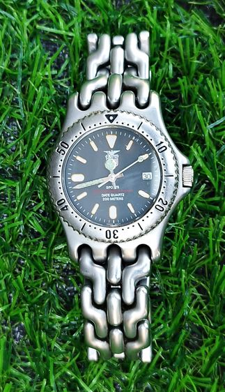 นาฬิกา ELGIN USA  Quartz รุ่น Sports ทรง ก้างปลา สภาพดี เดินตรง สวย ขนาดข้อมือ 18 ซม. มือสอง