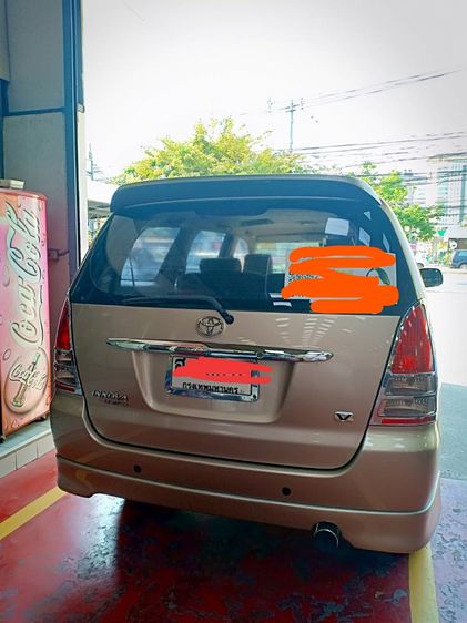Toyota Innova 2005 2.5 V Utility-car ดีเซล ไม่ติดแก๊ส เกียร์อัตโนมัติ บรอนซ์ทอง รูปที่ 4