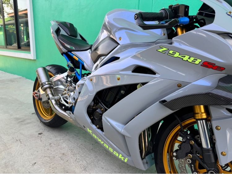 Kawasaki ZX9R  สีเทา ปี20จด22 รูปที่ 9