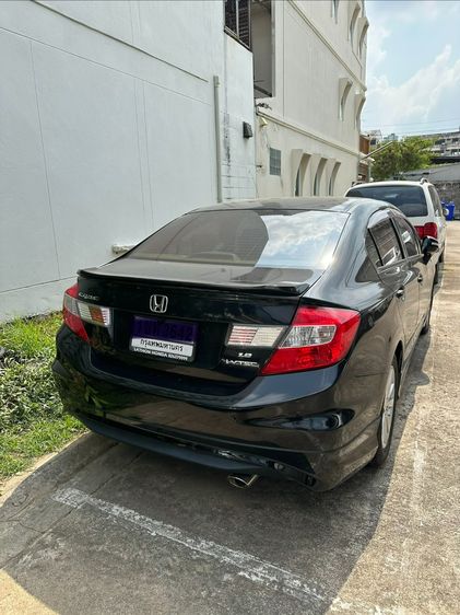 Honda Civic 2012 1.8 ES i-VTEC Sedan เบนซิน ไม่ติดแก๊ส เกียร์อัตโนมัติ ดำ รูปที่ 3
