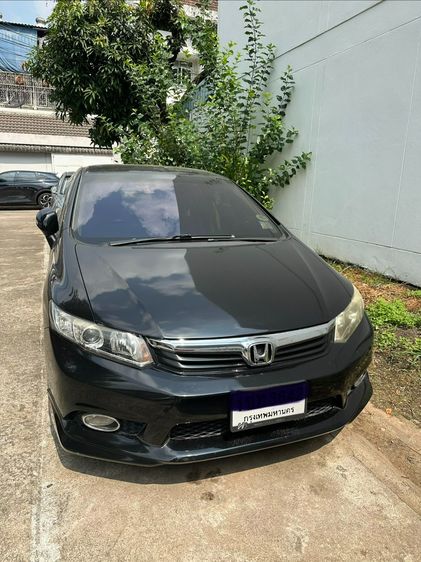 Honda Civic 2012 1.8 ES i-VTEC Sedan เบนซิน ไม่ติดแก๊ส เกียร์อัตโนมัติ ดำ รูปที่ 4