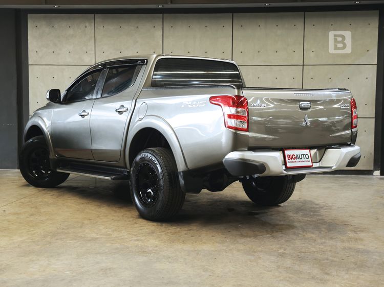 Mitsubishi Triton 2015 2.4 GLS Plus Pickup ดีเซล ไม่ติดแก๊ส เกียร์อัตโนมัติ เขียว รูปที่ 3