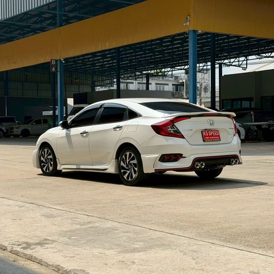 Honda Civic 2019 1.8 EL i-VTEC Sedan เบนซิน ไม่ติดแก๊ส เกียร์อัตโนมัติ ขาว รูปที่ 4