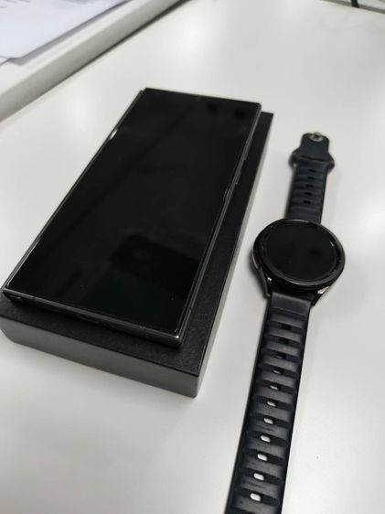 Samsung Galaxy S24 Ultra + Samsung Watch Classic 6 สภาพดีมากๆ สี Titanium Black รูปที่ 2