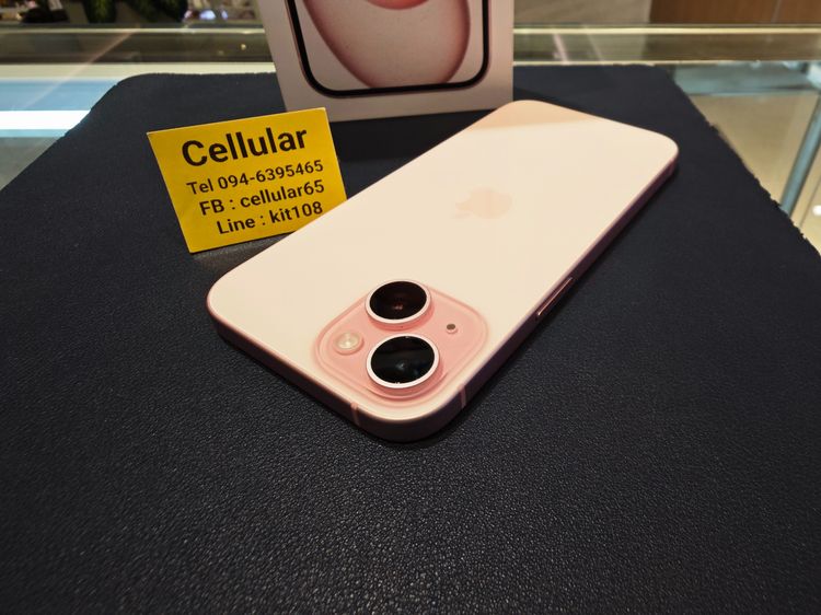 iPhone 15 128GB ประกันศูนย์ไทย3เดือนกว่า สวยไร้รอย ครบกล่อง รูปที่ 3
