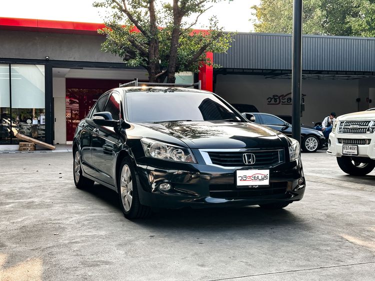 Honda Accord 2008 2.4 EL NAVI Sedan เบนซิน เกียร์อัตโนมัติ ดำ รูปที่ 3
