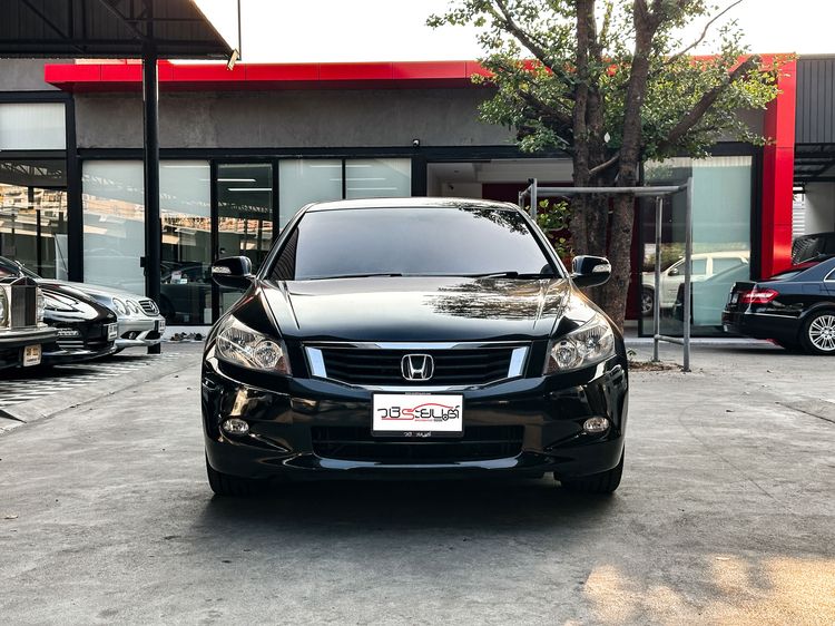 Honda Accord 2008 2.4 EL NAVI Sedan เบนซิน เกียร์อัตโนมัติ ดำ รูปที่ 2