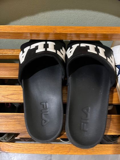 รองเท้าแตะ ของแท้ รองเท้าแตะผู้หญิง สินค้าของแท้จากช้อป FILA Rainny สีดำ ของแท้จากShop รูปที่ 4