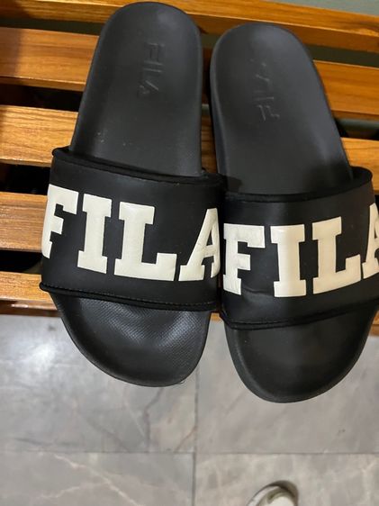 รองเท้าแตะ ของแท้ รองเท้าแตะผู้หญิง สินค้าของแท้จากช้อป FILA Rainny สีดำ ของแท้จากShop รูปที่ 5