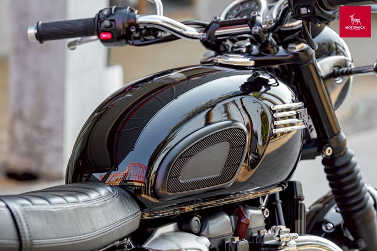 Triumph Bonneville T100 ปี2019 มือเดียว วิ่ง22,000Km. ท่อVance and Hines รูปที่ 13