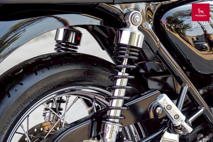 Triumph Bonneville T100 ปี2019 มือเดียว วิ่ง22,000Km. ท่อVance and Hines รูปที่ 10
