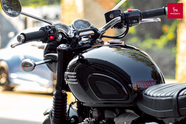 Triumph Bonneville T100 ปี2019 มือเดียว วิ่ง22,000Km. ท่อVance and Hines รูปที่ 12