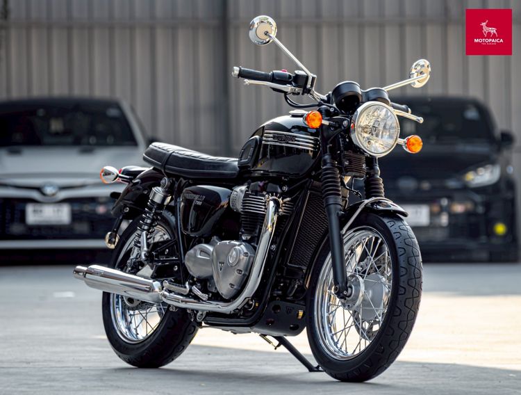 Triumph Bonneville T100 ปี2019 มือเดียว วิ่ง22,000Km. ท่อVance and Hines