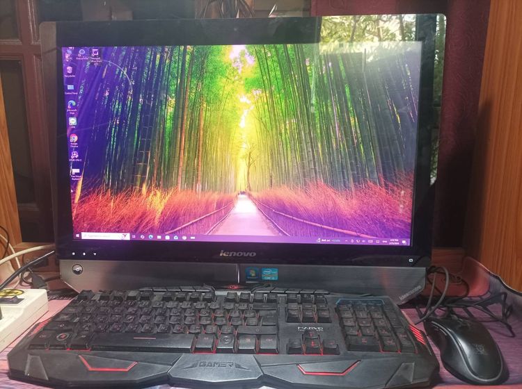 All-in-One LENOVO ideacentre B520 จอ 23 นิ้ว ดูทีวีได้สภาพดี  พร้อมใช้งาน ขาย 2222 บาท 