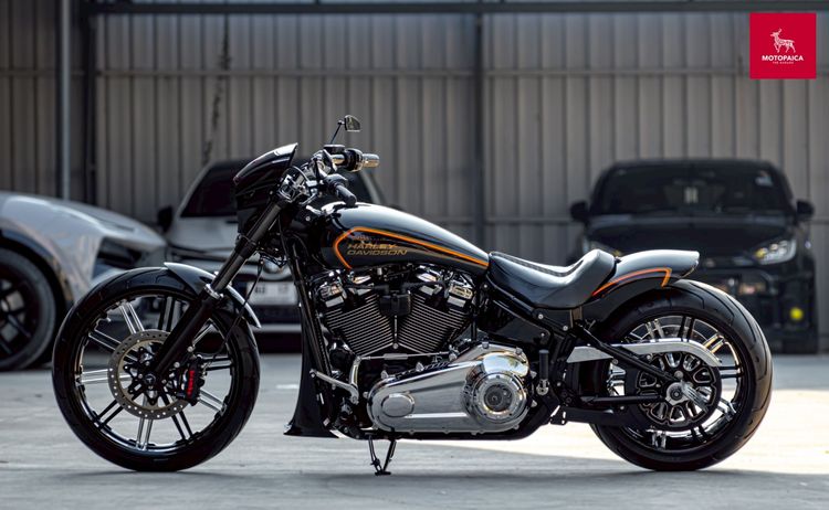 Harley Breakout114 All Black ปี2021 วิ่ง5,000Mi. แต่งสองแสนกว่า รูปที่ 3