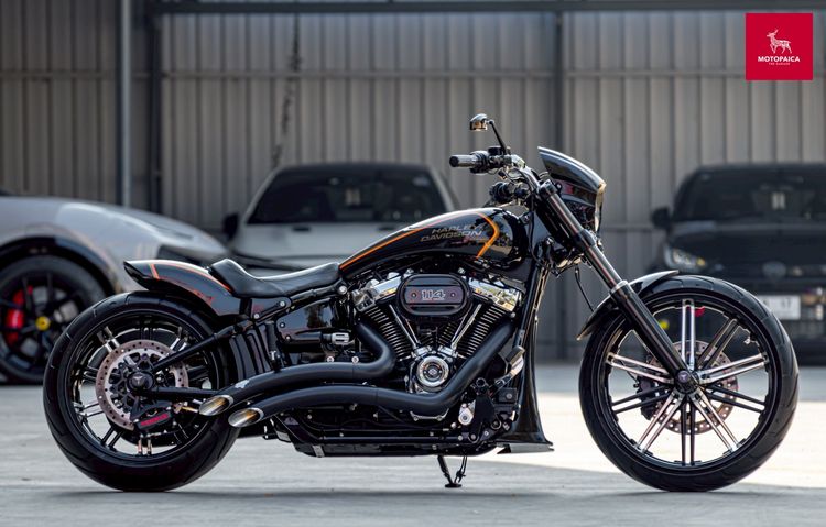 Harley Breakout114 All Black ปี2021 วิ่ง5,000Mi. แต่งสองแสนกว่า รูปที่ 2