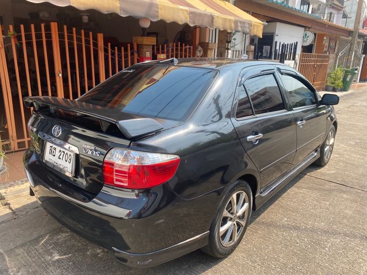 Toyota Vios 2006 1.5 S เบนซิน LPG เกียร์อัตโนมัติ ดำ รูปที่ 2